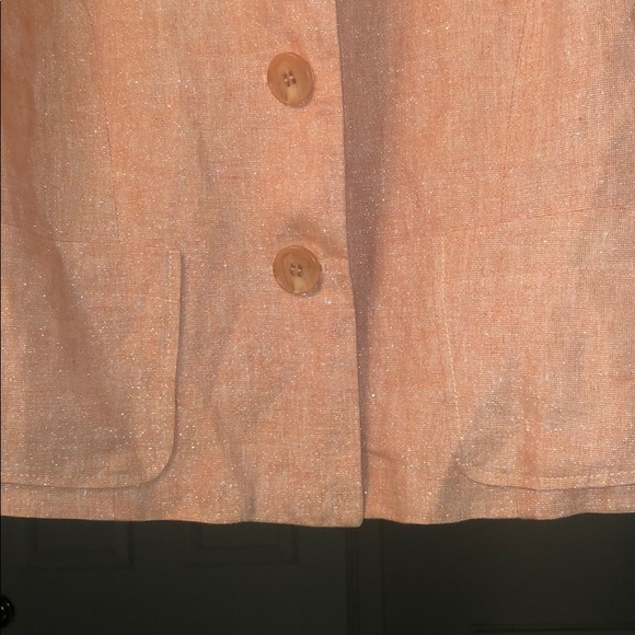 Lafayette 148 Peach shimmer Jacket - Picture 6 of 6